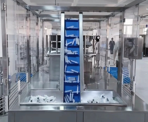 Automatic liquid gel prefilled syringe filling capping labeling machine injection filling machine