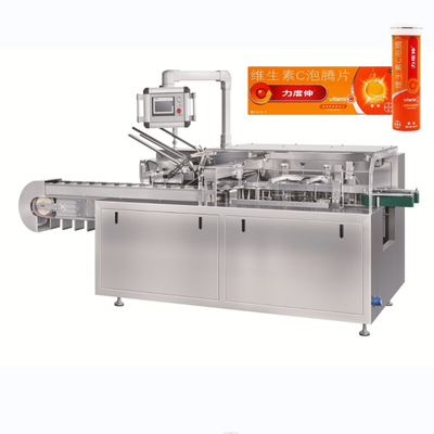 Fully Automatic Vertical Carton Box Cartoning Machine for Tube Bottles Jars