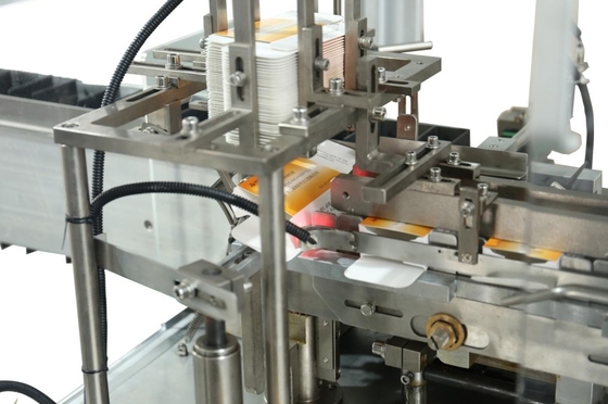 Fully Automatic Vertical Small Bottle Tube Cartoner Packaging Blister Plate Board Sachet Cartoning Box Packing Machine