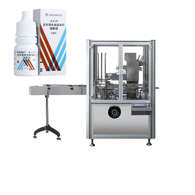 Automatic Cosmetic Facial Cream Ointment Round Jars Bottle Carton Packing Machine Soft Tube Cartoning Machine