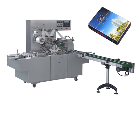 Auto 3D Film Wrapping Packing Machine With Tear Tape For BOPP PVC