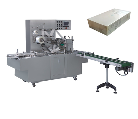 High-speed Automatic 3D Transparent Film Wrapping And Packaging Machine For Cosmetic Boxes and Food Boxes