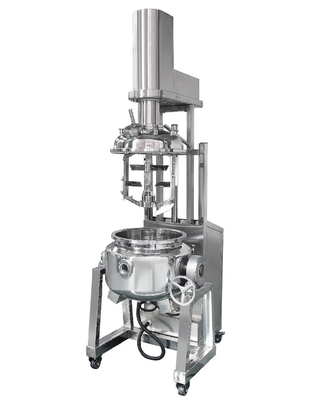 Factory Price Vacuum Emulsifying Homogenizer Hydraulic Lifting Vacuum Emulsifying Homogenizer Mixer Machine