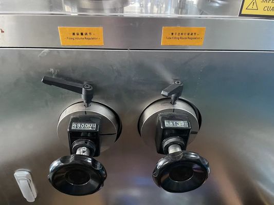 Hot-Selling High Speed Dairy Products Lotion Soft Alu Tube Filling and Sealing Auto Trimming Machine