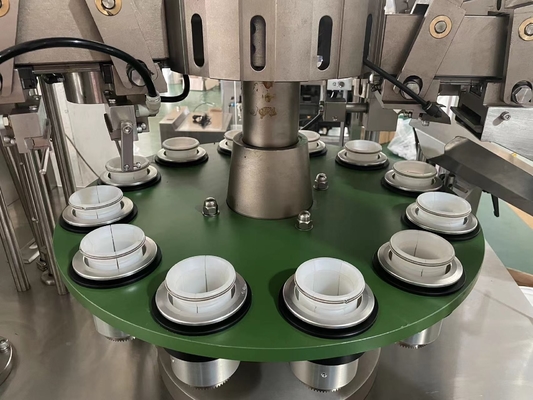 Semi Automatic Paste Filling And Sealing Machine With ±1% Accuracy And PLC Control System