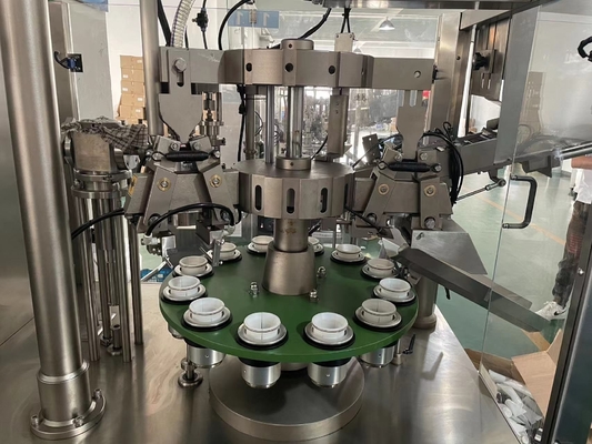Precision Laminated Aluminum soft Tube Filling Sealing Machine Speed 50-75pcs/Min