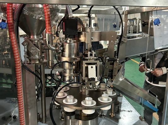 Automatic Cosmetic Pipe Tube Filling And Sealing Machine