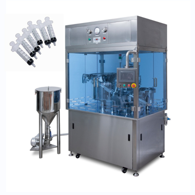 Syringe Filling Machine Automatic Plastic Syringe Filling Capping Machine Gel Prefilled Syringes Filling Machine