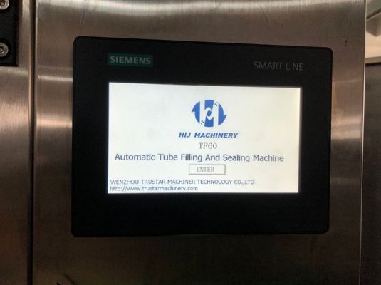 Automatic soft plastic tube filling and sealing machine aluminum cosmetic cream tube toothpaste tube filling machine