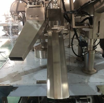 Automatic soft plastic tube filling and sealing machine aluminum cosmetic cream tube toothpaste tube filling machine