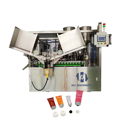 High Speed Automatic Soft Tube Cream Filling Machine Lotion Filling And Sealing Machine