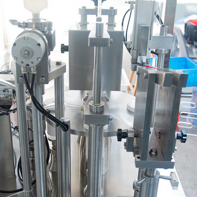Automatic Pre-Filled Syringe Filling Luer Lock Capping Machine Glass Syringe Gel Filling & Plugging Machine