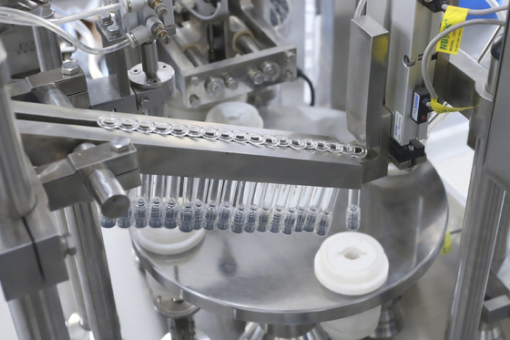 Automatic Glass Syringe Filling Machine and Plugging Machine for Ointment
