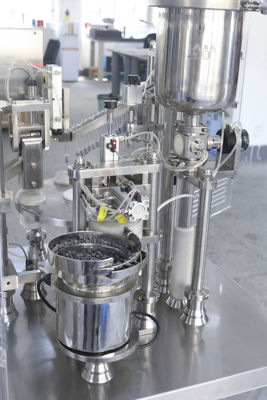 High Viscosity Cosmetic Gel Dental Paste Capping Plugging Lure Lock Syringe Filling Machine