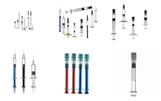 Aseptic Automatic Disposable Glass Prefilled Bubble Free Syringe Filling Machine