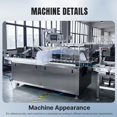 Automatic Cartoning Machine for Pharmaceuticals 80 Boxes/Min