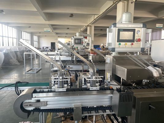 Automatic Food Cookie Snack Box Cartoning Machine Box Packing Machine