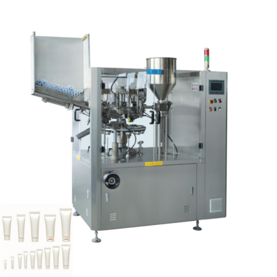Automatic Ointment Gel Toothpaste Face Cleanser Cosmetic Plastic Tube Filling and Sealing Machine