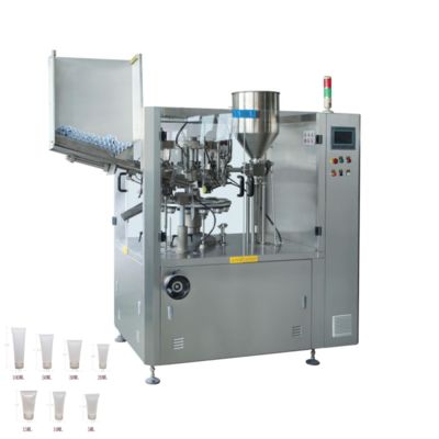Automatic Ointment Plastic Soft Tube or Laminate Tubes Filling and Sealing Machine