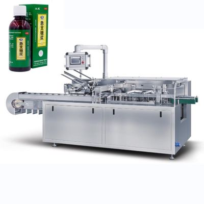 Automatic Cartoner Paper Folding Box Automatic Cartoning Machine for Cosmetic Tubes Bottles Jars