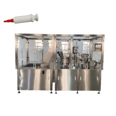 Customized Liquid Syringe Prefilled Filling and Sealing Equipment Veterinary Health Prefilled Syringe Dosing System