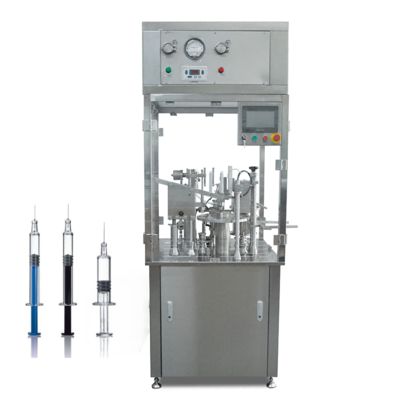 High Viscosity Cosmetic Gel Dental Paste Capping Plugging Lure Lock Vaccine Syringe Filling Machine