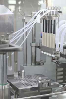 Pre-Filled Glass Syringe Machine, Filling and Vacuum Stoppering Application
