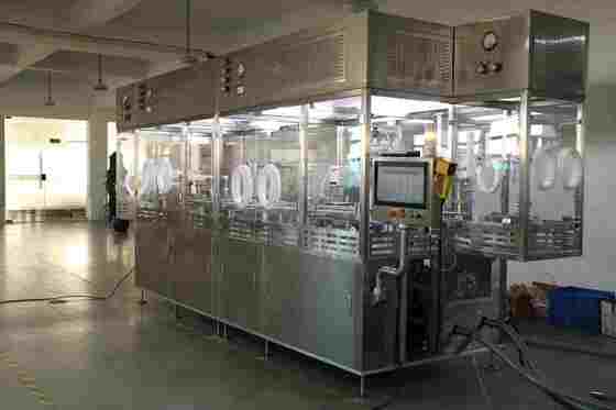 Automatic Pre-Filled Syringe Filling Luer Lock Capping Machine Glass Syringe Gel Filling & Plugging Machine