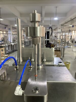 Manufacturer High Accuracy Semi Automatic Desktop Prefilled Syringe Filling Machine