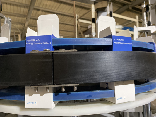 Multi-functional Vertical Rotary Type Box Loading Machine