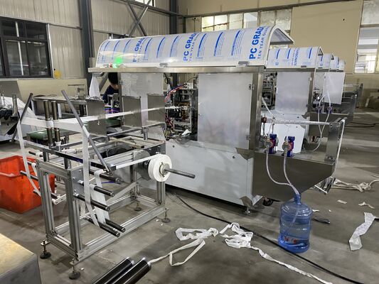 High Speed Single Sachet Wet Wipe Packing Machine Four Side Sealing Alcohol Prep Pad Packaging Machine