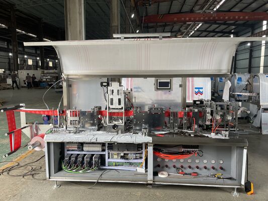 Automatic Single Sheet Wet Tissue Packing Machine 3/4 Side Sealing Sachet Packaging Machine for Hotel
