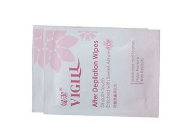 Non Woven Wet Wipes Packaging Machine , Wet Tissue Machine Folding Type