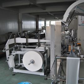 High Speed Wet Tissue Making Machine ,Canteen Wet Napkin Packing Machine