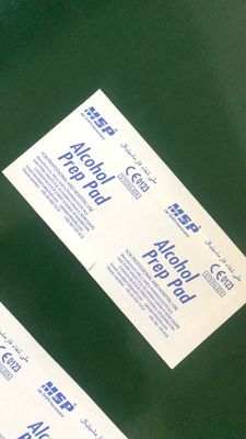 Alcohol Prep Pads Packing Machine Horizontal 4 Side Sealing 300-500L/Min