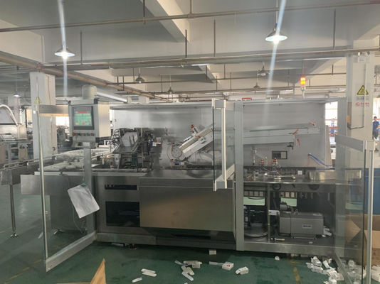 AISI 304 Automatic Box Packing Machine PLC Controlled 120 box/Min