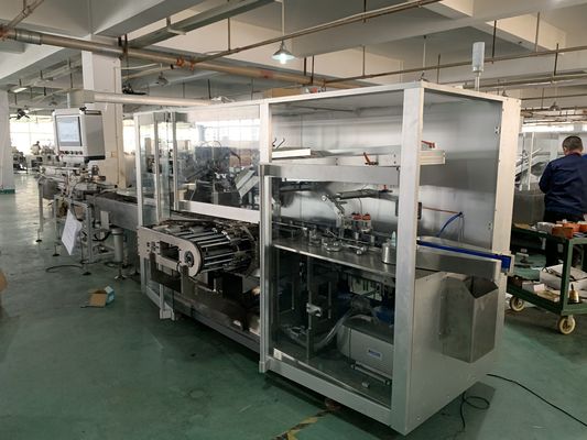 120pcs/Min Pharmaceutical Cartoning Machine 4 Fold Tube Cartoning Machine