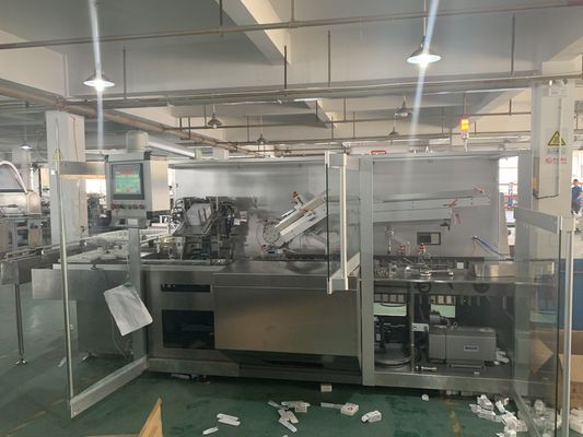Bottle High Speed Cartoning Machine 4 Fold Blister Cartoning Machine