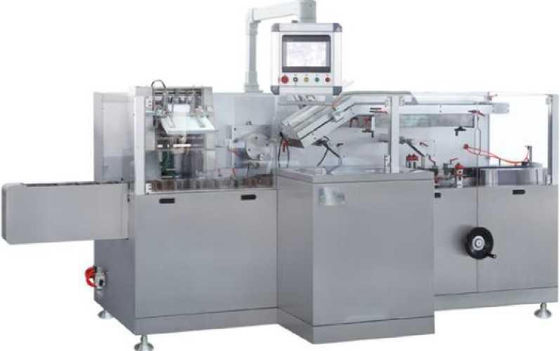 AISI304 Automatic Cartoning Machine 120 box/Min Encasing