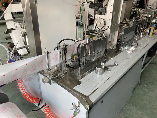 Four Side Wet Tissue Folding Packing Machine Medical Wet Wipes