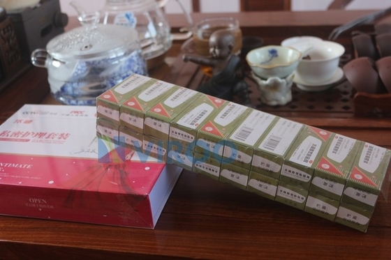 Automatic Poker Perfume Condom Soap Cosmetic Box BOPP Film Transparent Membrane 3D Packing Cellophane Wrapping Machine