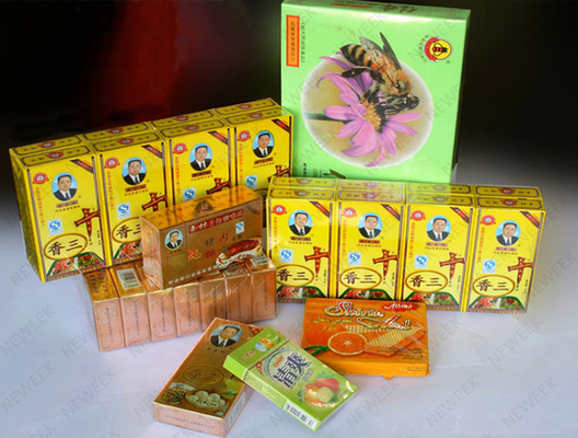 Three Dimensional Transparent OPP Film Note Paper Cellophane Soap Wrapping Packaging Sealing Machine