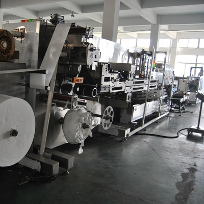 Spun Non Woven 70 Bags / Min Automatic Facial Mask Making Machine