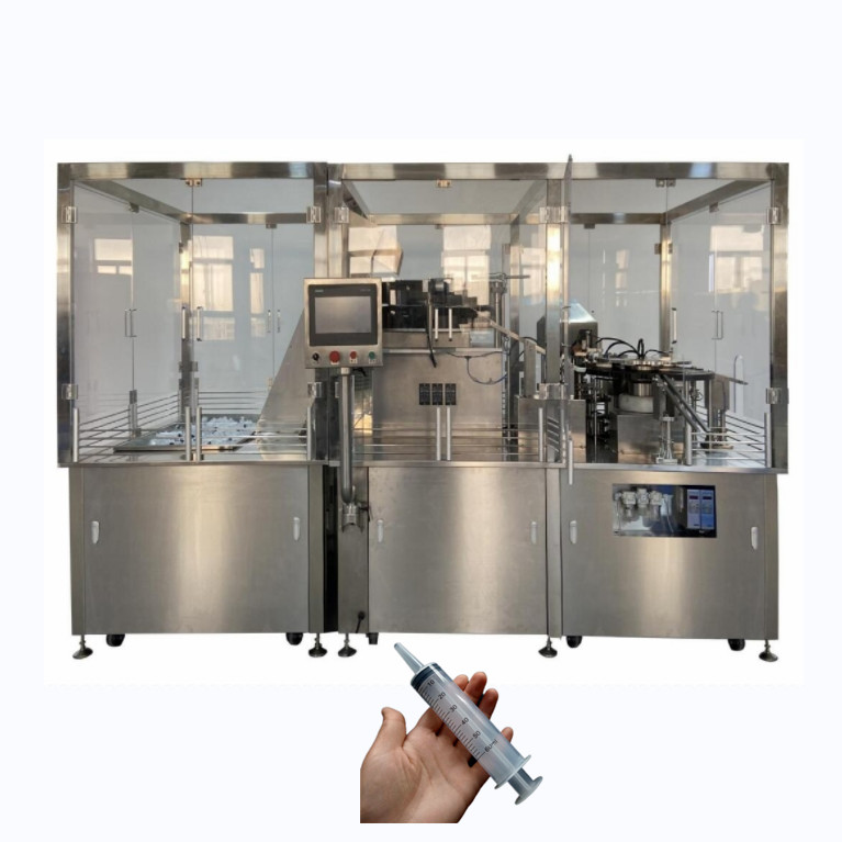 Full-Automatic Disposable Syringe Filling Machine Prefilled Syringe ...