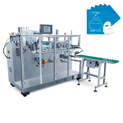 High Speed Non Woven Facial Mask Making Machine Full Automatic Filling Sealing