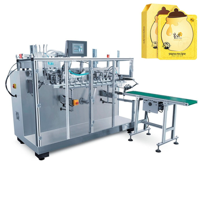 0.25m3/Min 60bags/Min 220V facial mask folding and packing machine