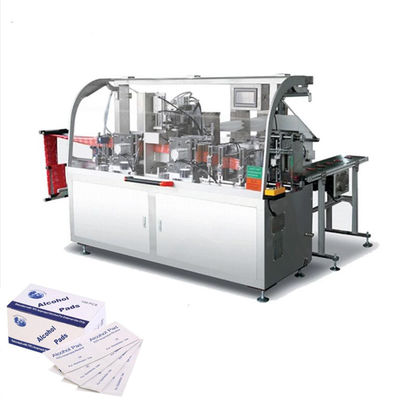 OPP Film 4 Side Sealing Packing Machine For Alcohol Wipes