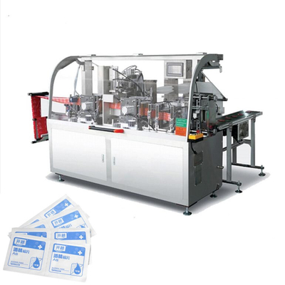 Alcohol Prep Pad Wet Wipes Packaging Machine 120-160bags/Minute