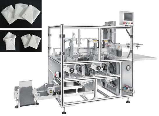 Essence Fluid 1.2Kw Facial Mask Folding Machine 0.6mpa 50 Bags / Min