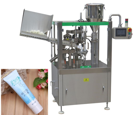 Cosmetic Tube Filling Sealing Machine Soft Toothpaste Cream Sunscreen